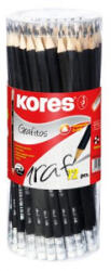 Kores Grafitceruza radírral, HB, háromszögletű, (IK92372) (IK92372)