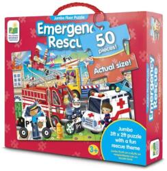 Talent Show The Learning Journey: Jumbo puzzle - Mentő járművek, 50 darabos (321959) - jateknet