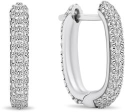 Brilio Silver Csillogó ezüst fülbevaló cirkónium kővel EA369W