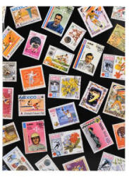 Exacompta Album, bélyeggyűjtő, 22, 5x30, 5 cm, 8 lap, 'Sport' (EX25130E) (EX25130E)