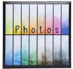 Exacompta Fotóalbum, 22, 5x22 cm, 50 lap, 'Rainbow' (EX62882E) (EX62882E)