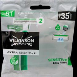 Wilkinson Extra2 borotva Essential Sensitive 5 db (4027800348800) - aqua