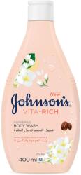 Johnson's JOHNSON'S® VITA RICH tápláló tusfürdő jojobaolajjal és E-vitaminnal, 400 ml