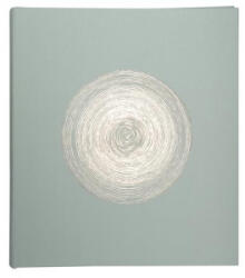 Exacompta Fotóalbum, 29x32 cm, 30 lap, 'Ellipse', szürkészöld (EX16263E) (EX16263E)