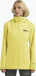 Jack Wolfskin Női esőkabát Jack Wolfskin Trailtime 2L lemon ice