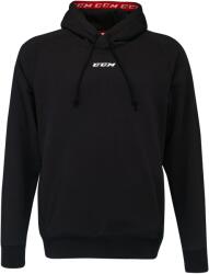 CCM Team Fleece Pullover Hoodie Black Férfi-melegítőfelső XXL