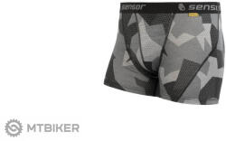 Sensor Merino Impress rövidnadrág, fekete/kamó (S-es méret)