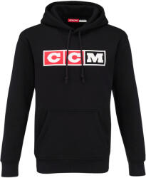 CCM Heritage Hood Black Férfi-melegítőfelső XL