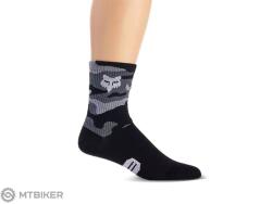 Fox Racing Fox 6 Ranger zokni, fekete terepszínű (S/M)