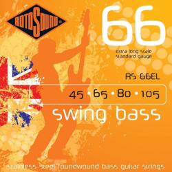 Rotosound RS66EL Basszusgitár húrkészlet, rozsdamentes acél, extra hosszú, 45 65 80 105 (RS66EL)