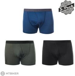 Sensor Szenzoros MERINO AIR boxernadrág, 3 db, fekete/sötétkék/olíva (S)