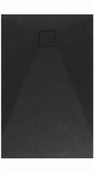 Welland Kőhatású Zuhanytálca - Fekete - 90x150 cm