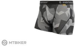 Sensor Merino Impress rövidnadrág, fekete/kamó (XL)