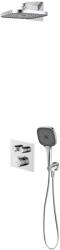Oltens Set baterie cadă-duș Oltens Onega 34602100, cap de duș Oltens Vann 37008100, 39403100, 37108100, 39304100, 37200100 (36060100)