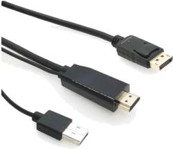 MicroConnect Cablu convertor activ HDMI-DP 4K 1m (HDMI-DP-CON1)