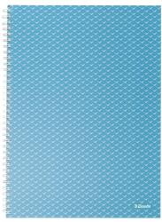 Esselte Colour "Breeze caiet cu spirală, A4, cu linii, albastru (628481)