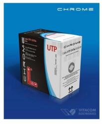 Chrome Cablu UTP Cat5e, Aluminiu Cuprat, Chrome (UTP5E-CCA-305-CHR)