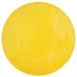 Delta Carpet Covor Rotund, 80 x 80 cm, Galben, Kolibri 11000/150 (KOLIBRI-11000-150-O-0808) Covor
