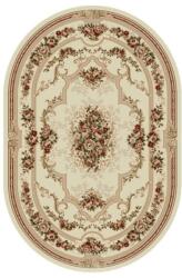Delta Carpet Covor Oval, 80 x 150 cm, Crem, Lotos 574/100 (LOTUS-574-100-O-0815) Covor