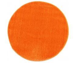 Delta Carpet Covor Rotund, 80 x 80 cm, Portocaliu, Kolibri 11000/160 (KOLIBRI-11000-160-O-0808) Covor