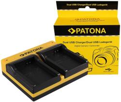 Patona Dual incarcator pentru Samsung BP1310 NX10 NX100 NX11 inkl. Micro-USB Kabel