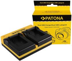Patona Dual incarcator pentru GoPro AHDBT-301 AHDBT-302 Hero 3 Hero 3+ inkl. Micro-USB Kabel