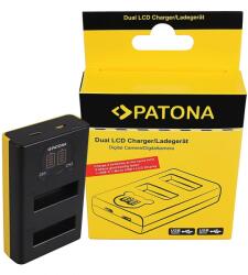 Patona Dual LCD USB incarcator pentru DJI Osmo Action Kamera AB1 P01