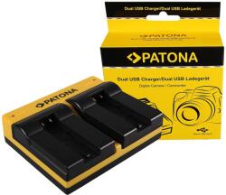 Patona Dual incarcator pentru Konica Minolta Samsung NP-700 Dimage DGX50K DG-X50-K DGX50R inkl. Micro-USB