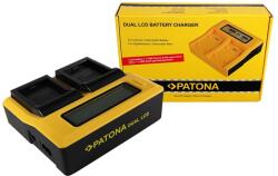 Patona Incarcator Patona Dual LCD USB pentru GoPro AHDBT-001 HD Hero 1 2 HD Helmet Hero HD