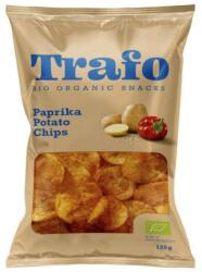 Trafo Chipsuri Bio cu Paprika, Trafo, 125 g