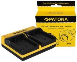 Patona Dual incarcator pentru Hitachi CGA-DU14 DZMV350A DZMV350A DZ-MV350A DZ-MV350A DZMV350E inkl. Micro