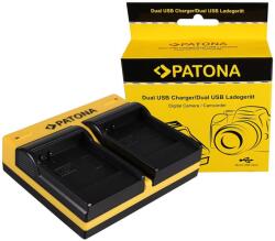 Patona Dual incarcator pentru Samsung IA-BP85ST HMX H104 H104 H105 H105 H106 H106 HMXH100 incl. Micro-USB cable