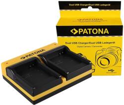 Patona Dual incarcator pentru Samsung SLB-07A TL TL100 TL210 TL220 TL225 TL90 SLB-07A PL150 inkl. Micro-U