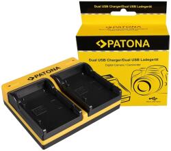 Patona Dual incarcator pentru Samsung SB-P90A SC SC105L SC-105L SCM105 SC-M105 SCM105S incl. Micro-USB cable
