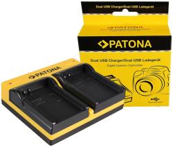 Patona Dual incarcator pentru Samsung BP-80W SCD385SC SC-D385SC VPD381 VP-D381 VPDX100 inkl. Micro-USB Ka