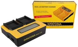 Patona Dual LCD USB incarcator pentru Samsung SLB-07A TL TL100 TL210 TL220 TL225 TL90 SLB-07A PL150