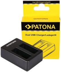 Patona Incarcator Patona dual pentru GoPro Hero 8 AHDBT-801 Hero 7 AHDBT-701 Hero 6 Hero 5 AHDBT-501 cu cablu Micro-USB