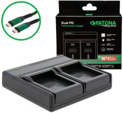 Patona Incarcator Patona Premium Dual PD Performance pentru GoPro AHDBT-001 cu intrare/iesire USB-C