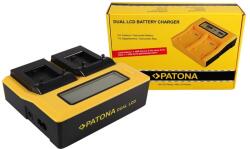 Patona Dual LCD USB incarcator pentru GoPro AHDBT-301 AHDBT-302 Hero 3 Hero 3+