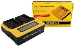Patona Incarcator Patona Dual LCD USB pentru Garmin P11P15-04-N02 Montana 600 650 Moto t