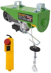 Procraft Troliu electric electropalan 250/500kg, 1020W, 12m, 8kg, macara electrica Procraft TP500 (1480)