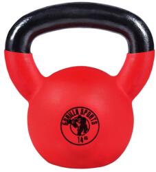 Gorilla Sports Kettlebell súlyzó 14 kg gumírozott (100491-00008-0019) - kokiskashop