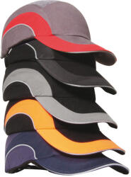 Jsp-Tech Hardcap Beütődés Elleni Baseball Sapka 5Cm-Es Simléderrel