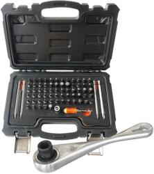 SP Tools Csavarhúzó bit készlet 71 db-os + Ajándék racsnis kulcs - SP Tools (SP39511S)