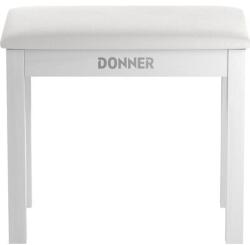  Donner DKB-10 WH zongorapad tárolórekesszel