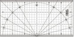 OLFA Vonalzó 30 cm (MQR-15X30-NON-SLIP)