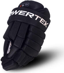 POWERTEK Mănuși de hochei V5.0 Black Youth 8 inci