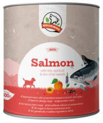 Farkaskonyha párolt menü kutyáknak adult lazac 800g