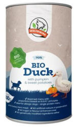 Farkaskonyha párolt menü kutyáknak adult bio kacsa 400g