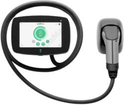 Wallbox Commander 2 - 22 kW, 3 fázisú, fali EV-töltő, 7 m Type 2 kábel, fekete (WB-COM-22kW-7M-T2-X-WOP_B)